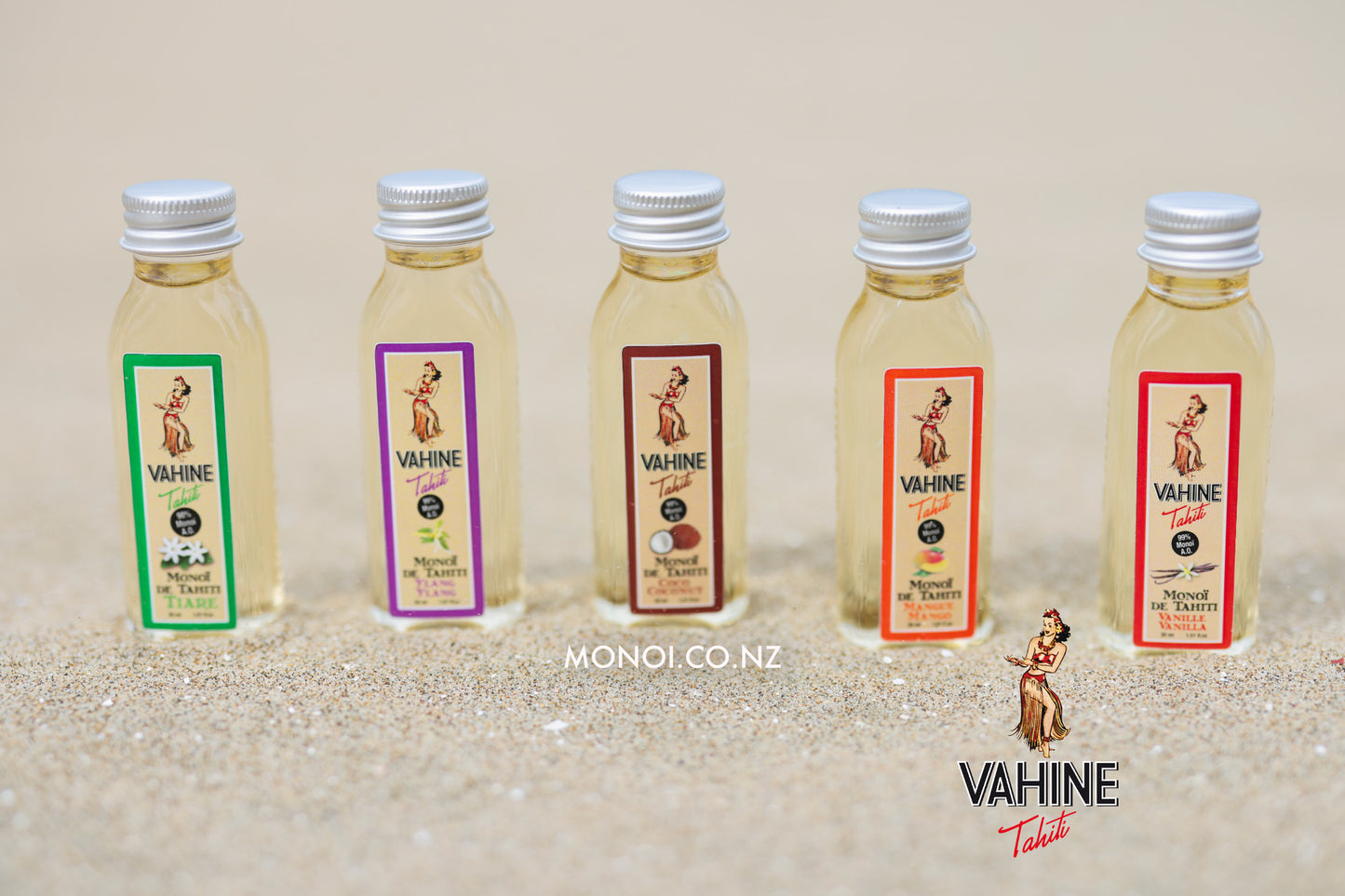 VAHINE Monoi Oil Discovery Set