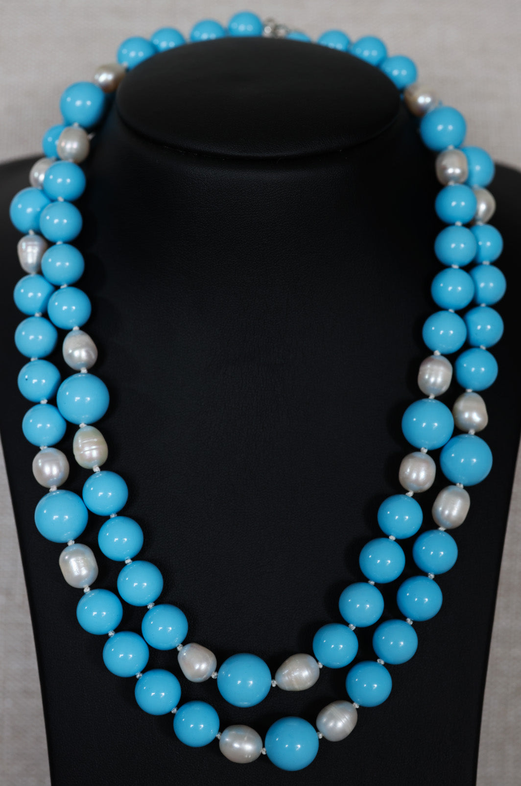 Designer White Bora Bora Pearl Necklace