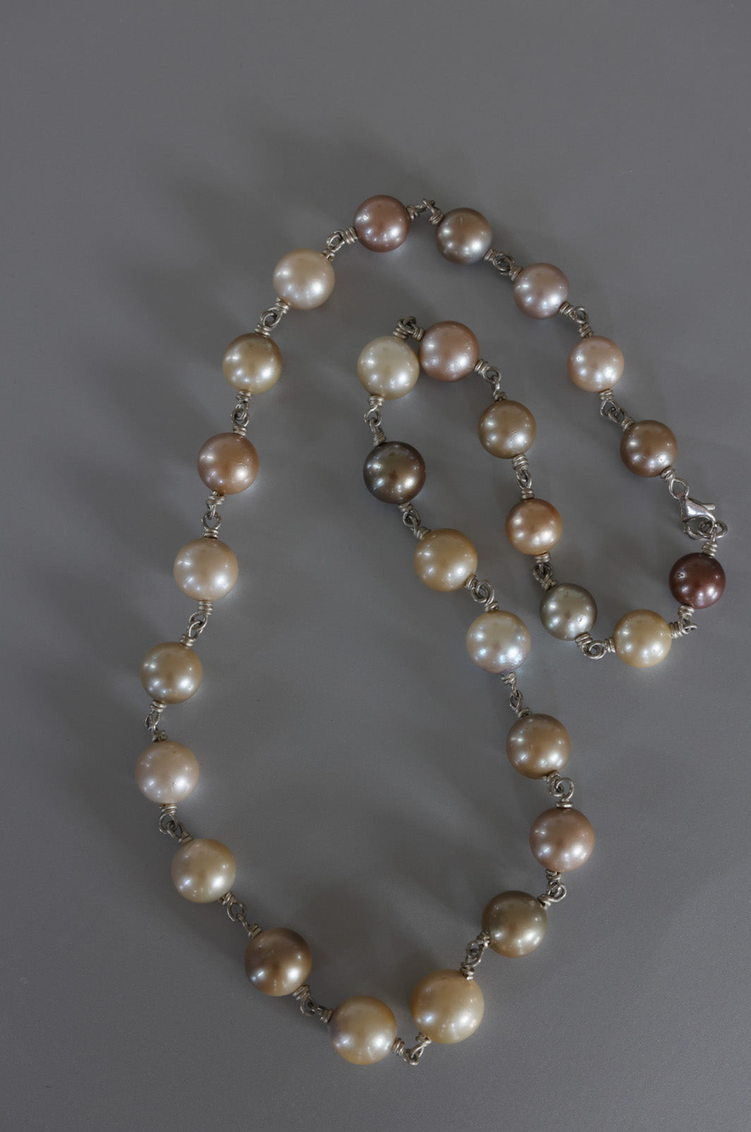 Golden Tahitian Pearl Necklace