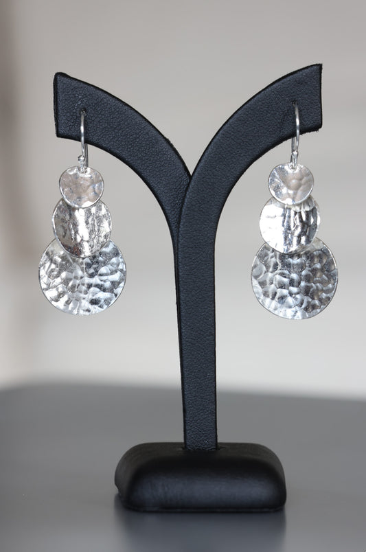 Sterling Silver Bora Drop Earrings