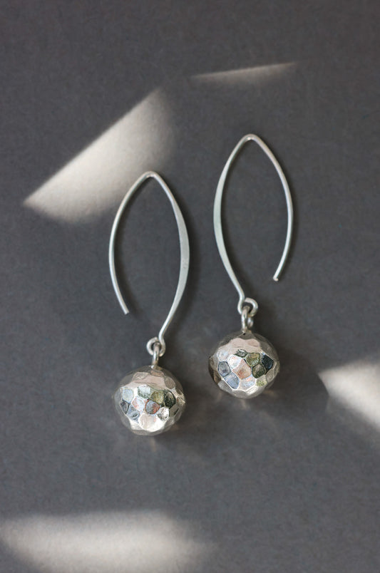 BEST SELLER! Moorea Silver Drop Earrings