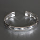 Sterling Silver Rustic Bora Bora Cuff