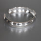 Sterling Silver Rustic Bora Bora Cuff