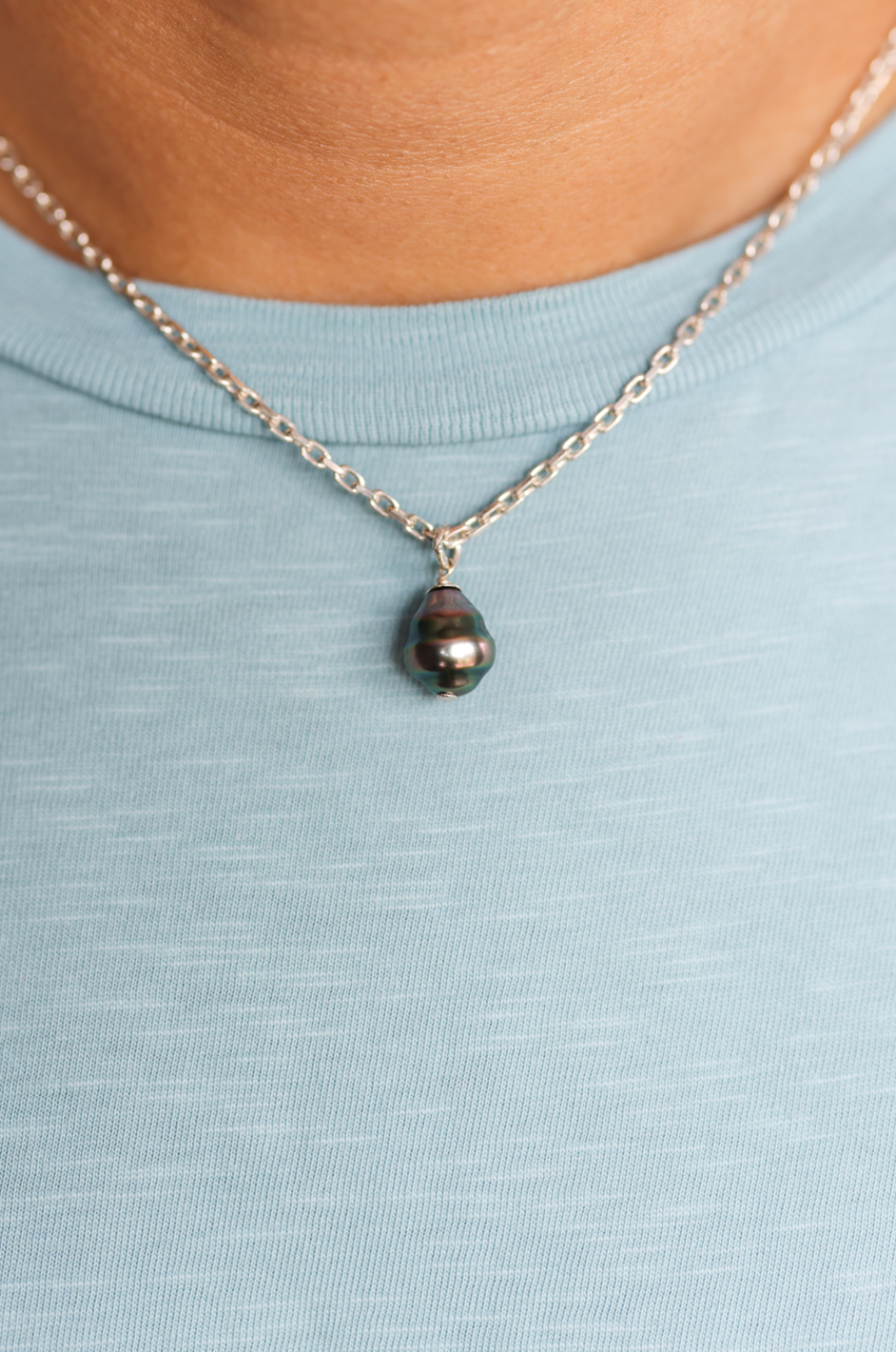 Unisex Tahitian Pearl HINA Necklace